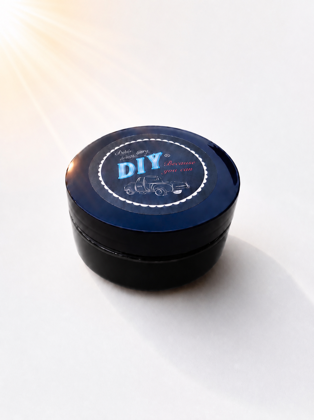 DIY Paint Little Black Dress 2 Oz Case