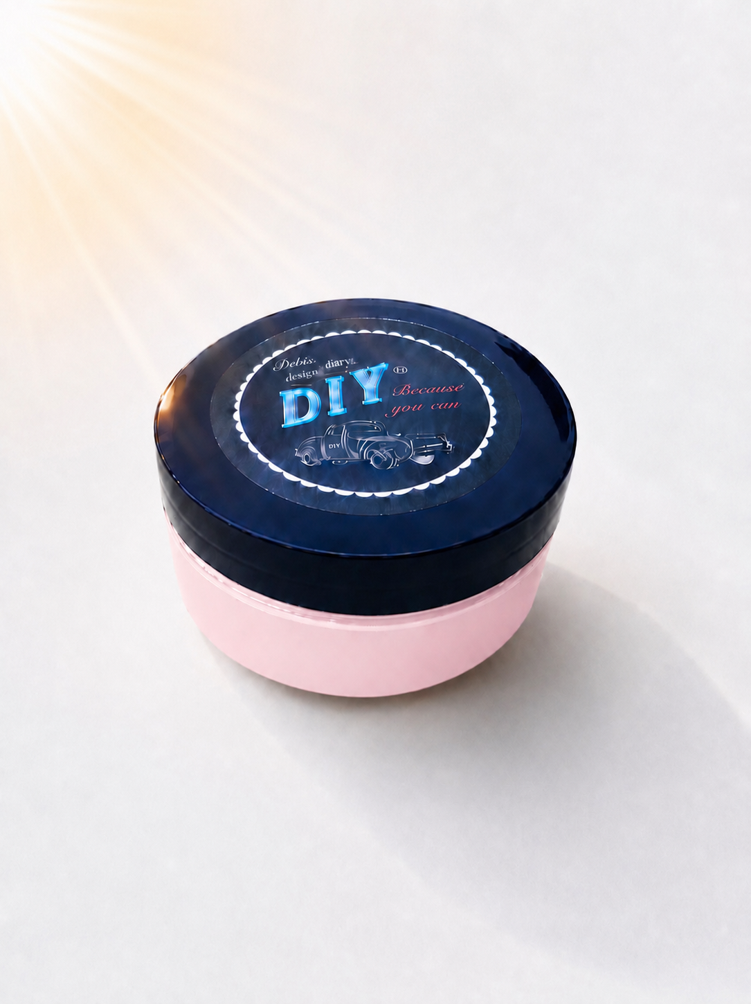 DIY Paint Petticoat Pink 2 Oz Case