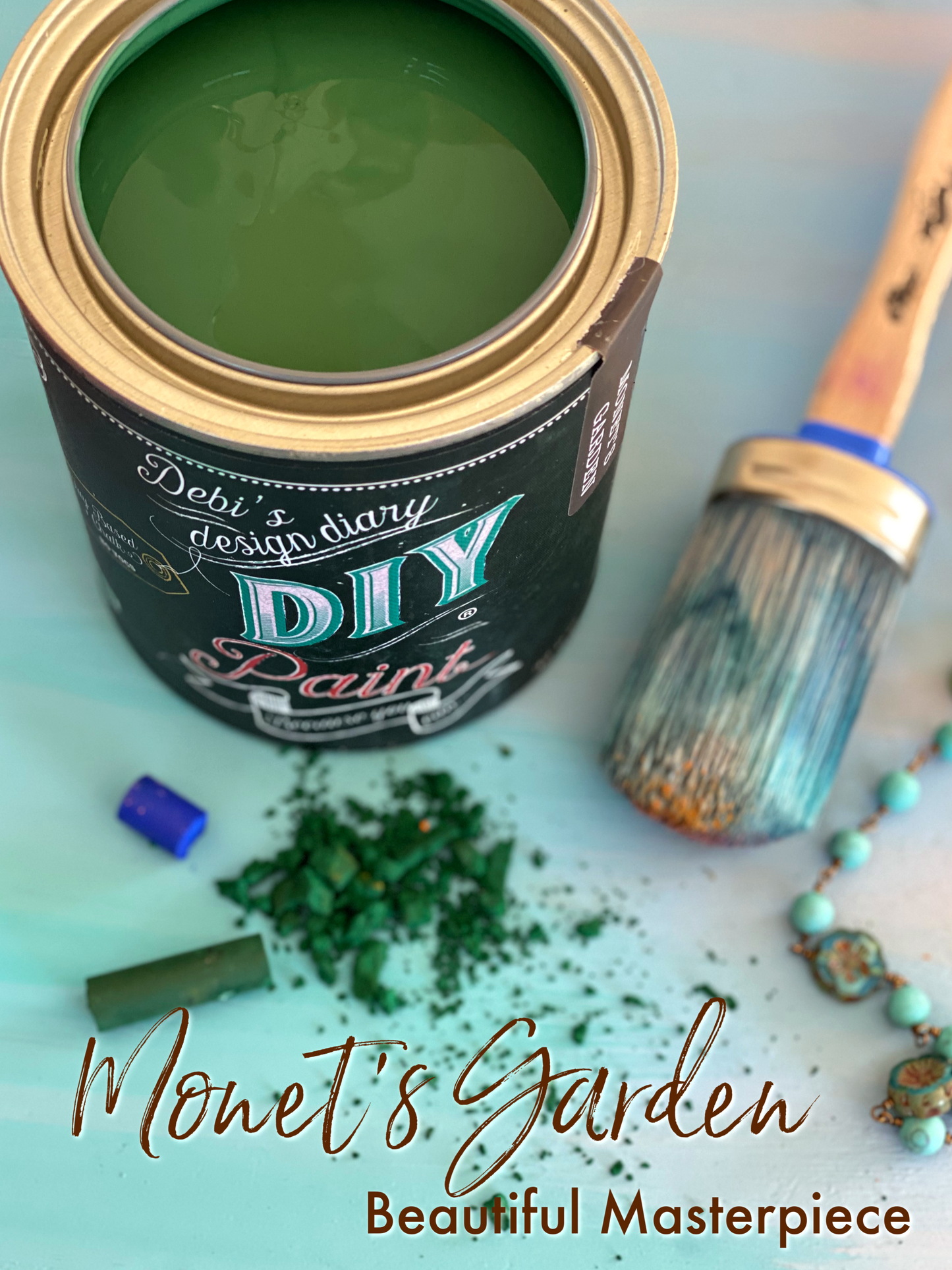 Monet's Garden (Deep Green) DIY Paint