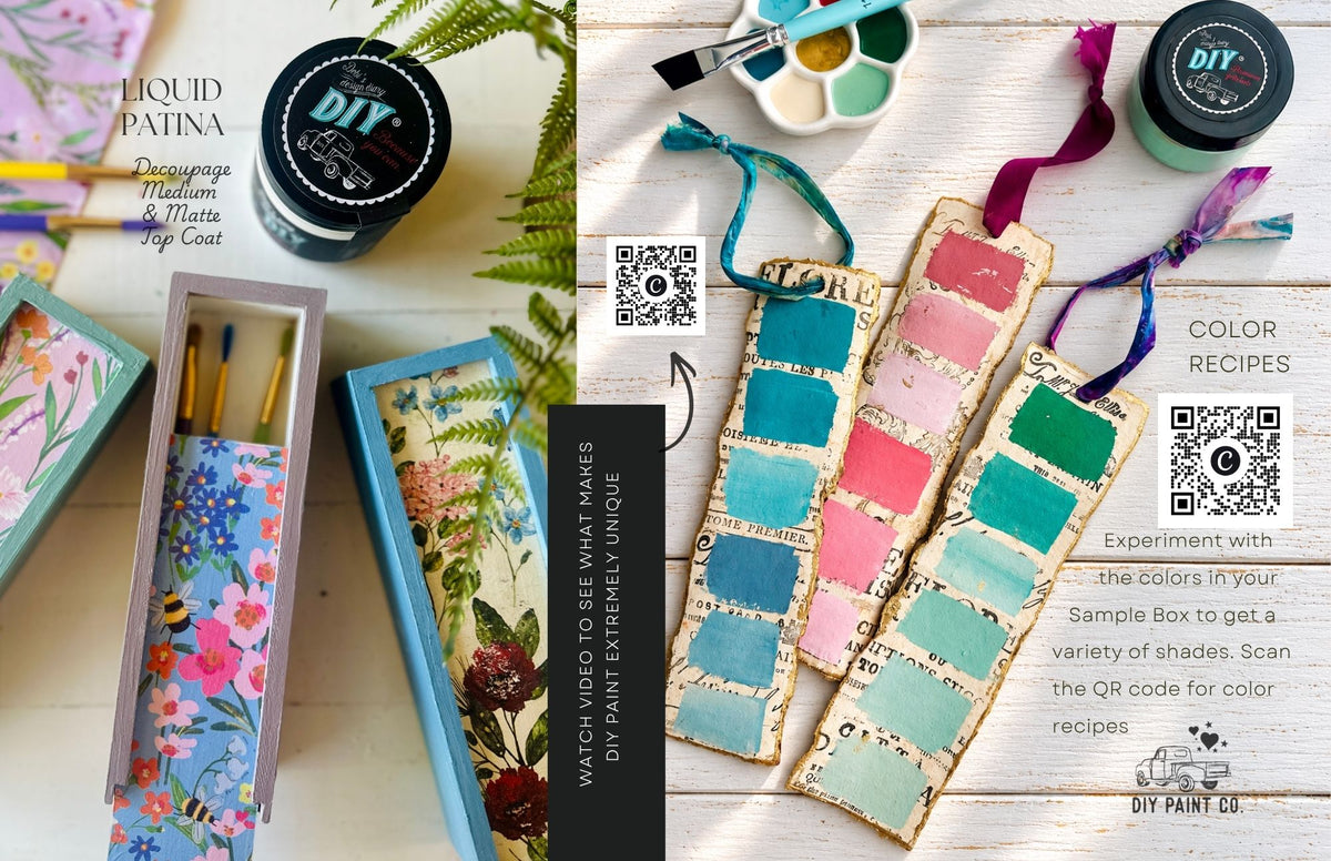 New Paint Sampler Boxes (SET OF 4)